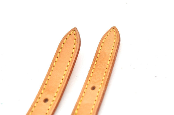 Authentic Louis Vuitton Leather Shoulder Strap For Bucket PM 27.6" Beige 3279K