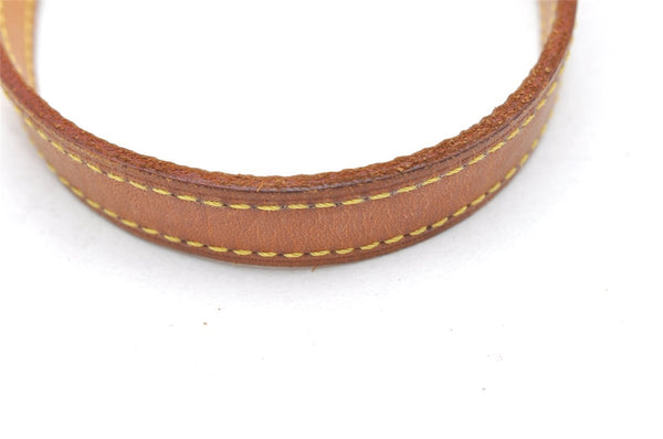 Authentic Louis Vuitton Leather Shoulder Strap For Bucket PM 27.6" Beige 3279K