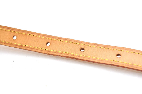Authentic Louis Vuitton Leather Shoulder Strap For Bucket PM 27.6" Beige 3279K
