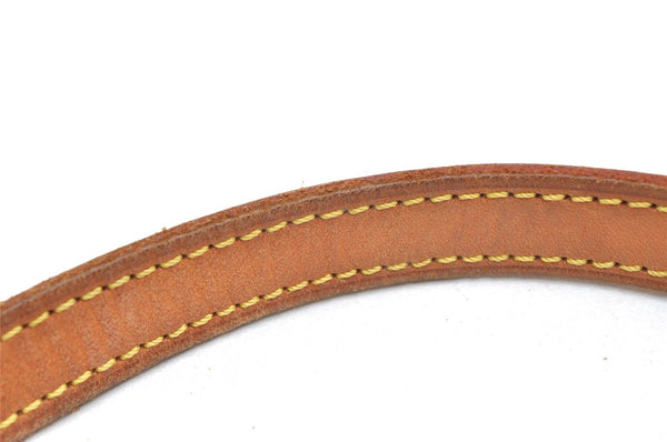 Authentic Louis Vuitton Leather Shoulder Strap For Bucket PM 27.6" Beige 3279K