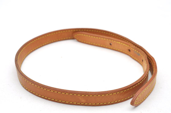 Authentic Louis Vuitton Leather Shoulder Strap For Bucket PM 27.6" Beige 3279K