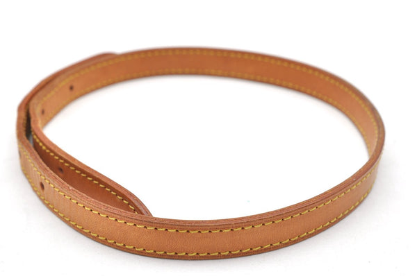 Authentic Louis Vuitton Leather Shoulder Strap For Bucket PM 27.6" Beige 3279K