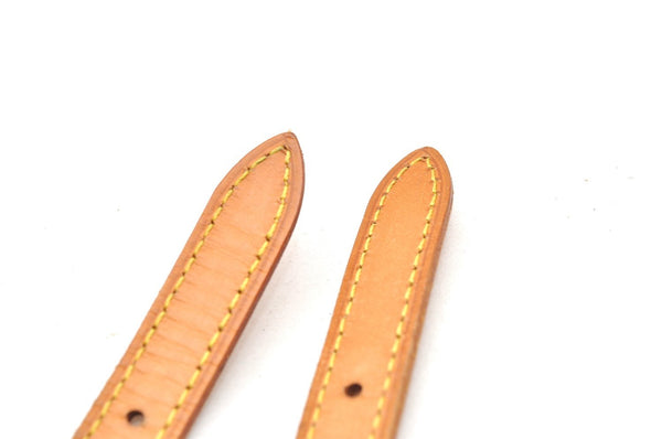 Authentic Louis Vuitton Leather Shoulder Strap For Bucket PM 27.6" Beige 3279K