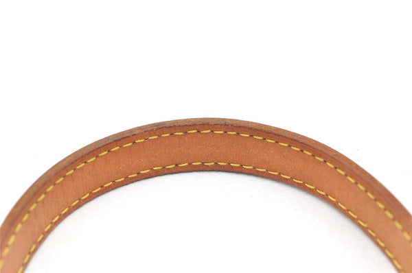 Authentic Louis Vuitton Leather Shoulder Strap For Bucket PM 27.6" Beige 3279K