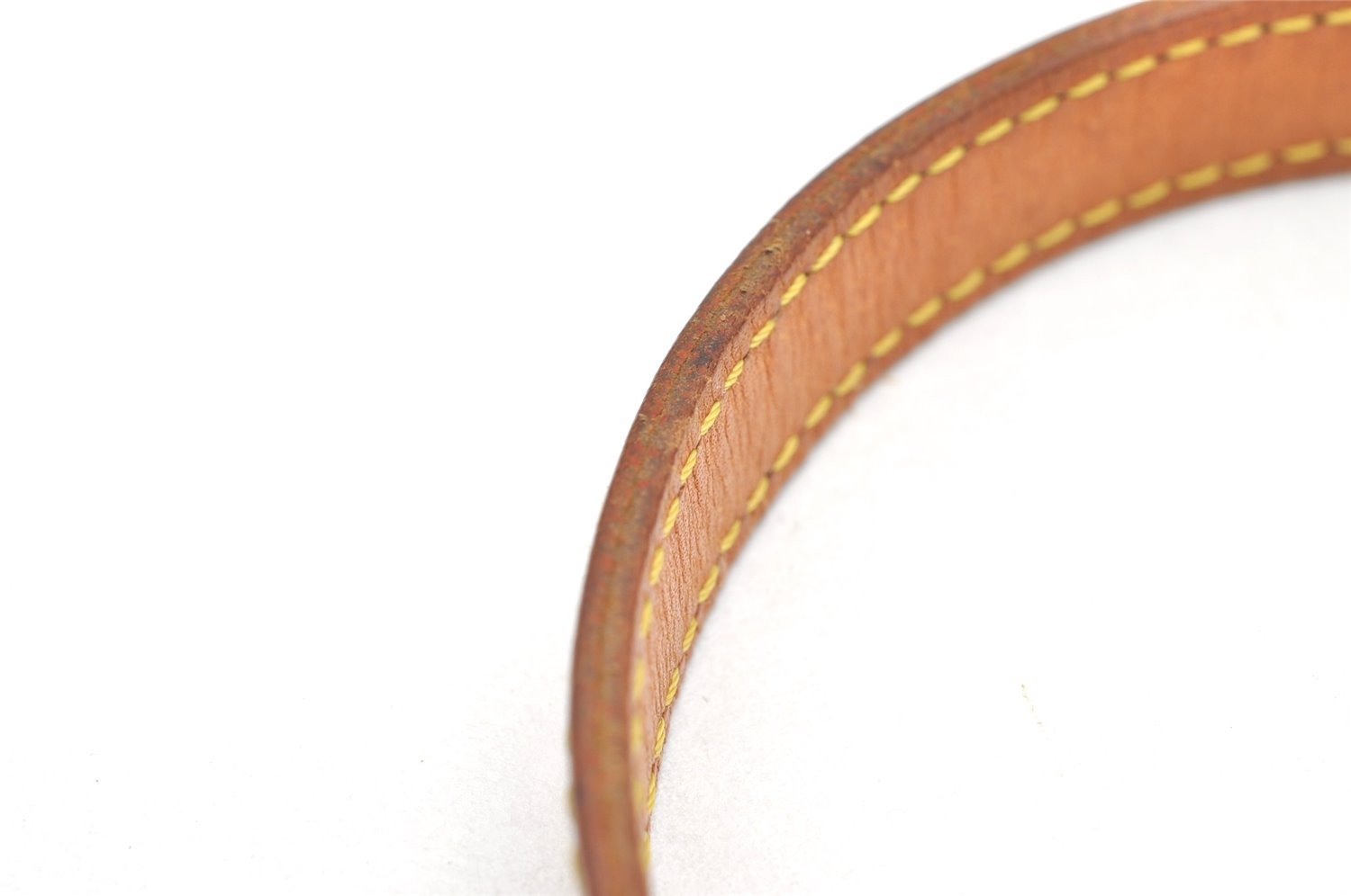 Authentic Louis Vuitton Leather Shoulder Strap For Bucket PM 27.6