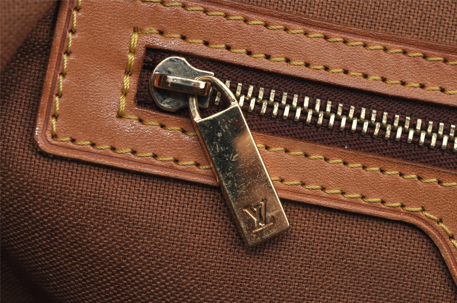 Authentic Louis Vuitton Monogram Cabas Piano Shoulder Tote Bag M51148 LV 3282I