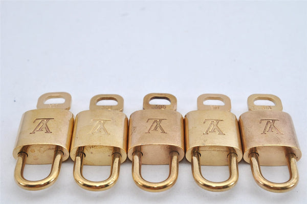 Authentic Louis Vuitton Padlock & Keys 10Set LV 3282K