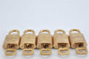 Authentic Louis Vuitton Padlock & Keys 10Set LV 3282K