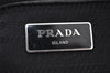 Authentic PRADA Nylon Tessuto Saffiano Leather 2Way Tote Hand Bag Black 3283I