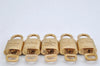 Authentic Louis Vuitton Padlock & Keys 10Set LV 3283K