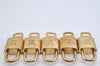 Authentic Louis Vuitton Padlock & Keys 10Set LV 3283K