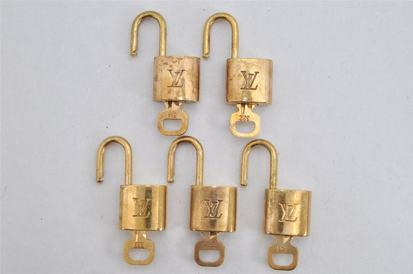 Authentic Louis Vuitton Padlock & Keys 10Set LV 3283K