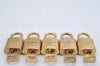 Authentic Louis Vuitton Padlock & Keys 10Set LV 3283K