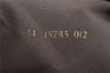 Authentic FENDI Zucca Vintage Shoulder Tote Bag Nylon Leather Brown 3284I