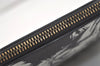 Authentic SAINT LAURENT Clutch Bag Pouch Purse Leather Black GBL397294 YSL 3284J