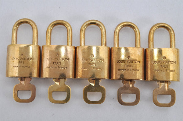 Authentic Louis Vuitton Padlock & Keys 10Set LV 3284K