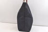Authentic GUCCI Shoulder Tote Bag GG Nylon Leather 295252 Navy Junk 3285K