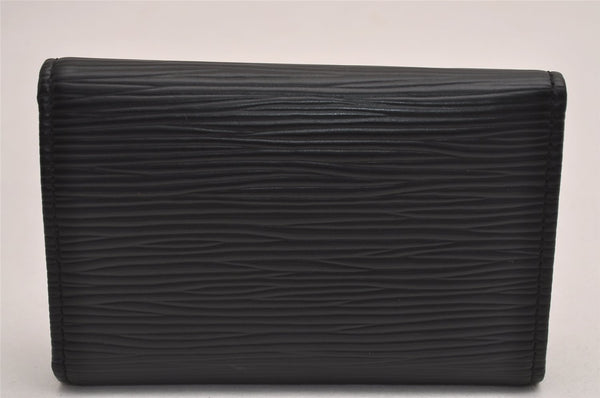 Authentic Louis Vuitton Epi Multicles 6 Key Case Black M63812 LV 3286J