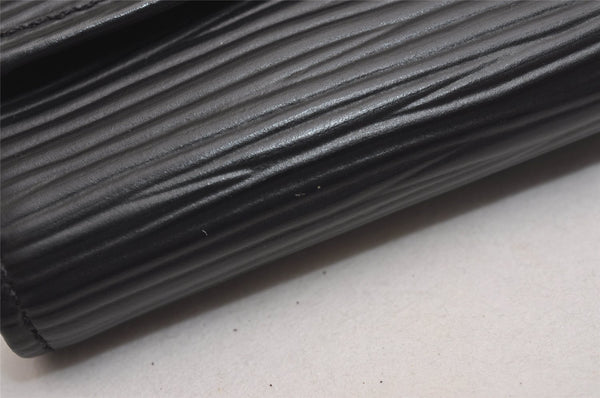 Authentic Louis Vuitton Epi Multicles 6 Key Case Black M63812 LV 3286J