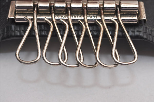 Authentic Louis Vuitton Epi Multicles 6 Key Case Black M63812 LV 3286J