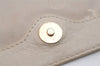 Authentic TORY BURCH Kipp Shoulder Cross Body Bag Purse Leather White 3286K