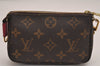 Auth Louis Vuitton Monogram Mini Pochette Accessoires Pouch M62087 LV Box 3287J