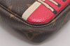 Auth Louis Vuitton Monogram Mini Pochette Accessoires Pouch M62087 LV Box 3287J