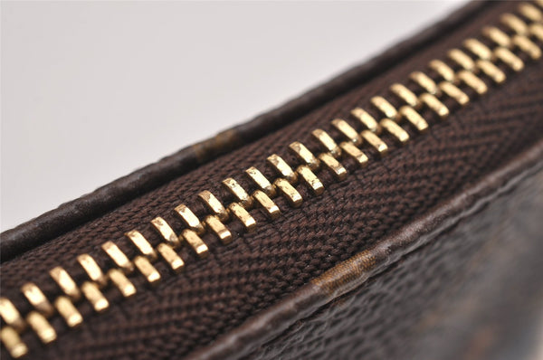 Auth Louis Vuitton Monogram Mini Pochette Accessoires Pouch M62087 LV Box 3287J