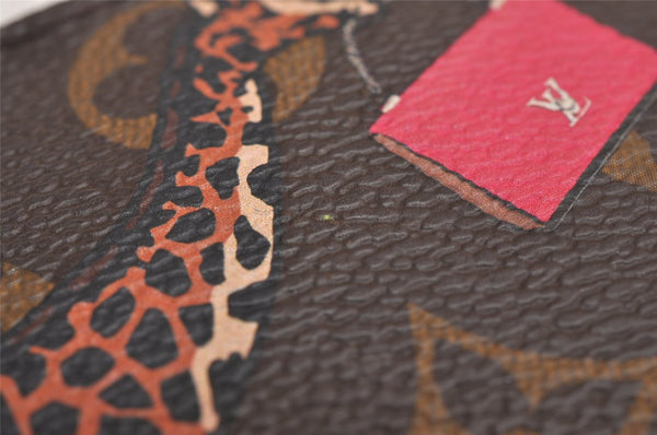 Auth Louis Vuitton Monogram Mini Pochette Accessoires Pouch M62087 LV Box 3287J