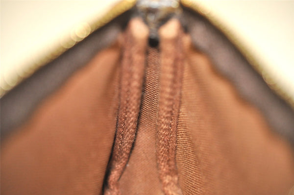 Auth Louis Vuitton Monogram Mini Pochette Accessoires Pouch M62087 LV Box 3287J