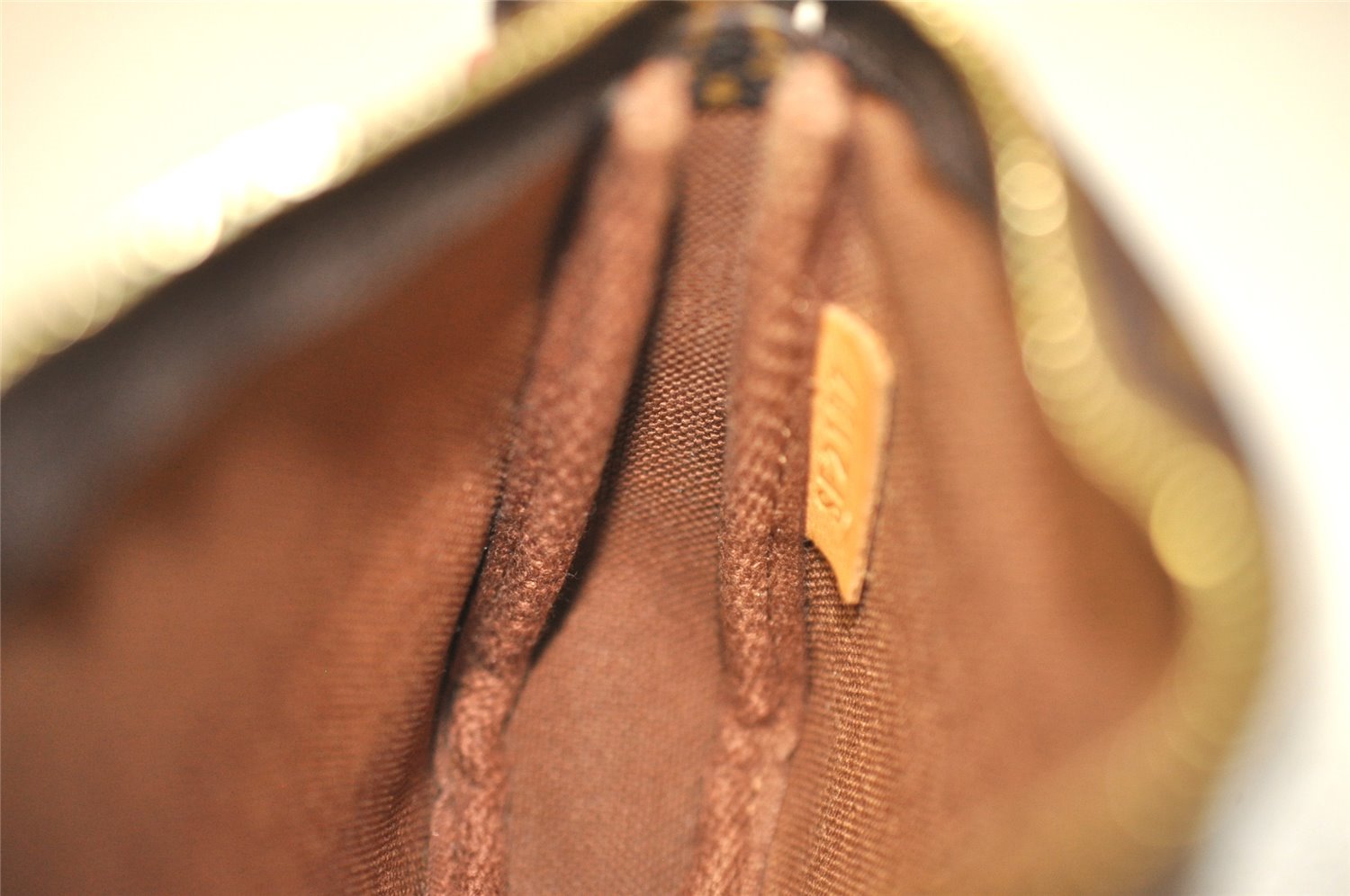 Auth Louis Vuitton Monogram Mini Pochette Accessoires Pouch M62087 LV Box 3287J