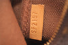 Auth Louis Vuitton Monogram Mini Pochette Accessoires Pouch M62087 LV Box 3287J