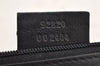 Authentic GUCCI Vintage Hand Bag Pouch Purse Canvas Leather 92820 Black 3287K