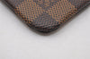 Authentic Louis Vuitton Damier Pochette Cles Coin Purse Case N62658 LV Box 3288J