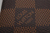 Authentic Louis Vuitton Damier Pochette Cles Coin Purse Case N62658 LV Box 3288J