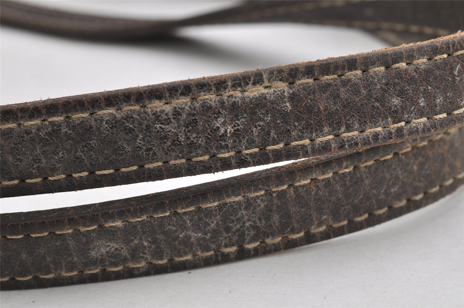 Auth Louis Vuitton Monogram Mini Lin Bucket PM Shoulder Bag M95226 Brown 3289K