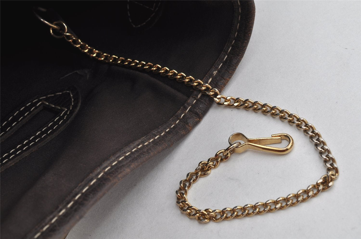 Auth Louis Vuitton Monogram Mini Lin Bucket PM Shoulder Bag M95226 Brown 3289K