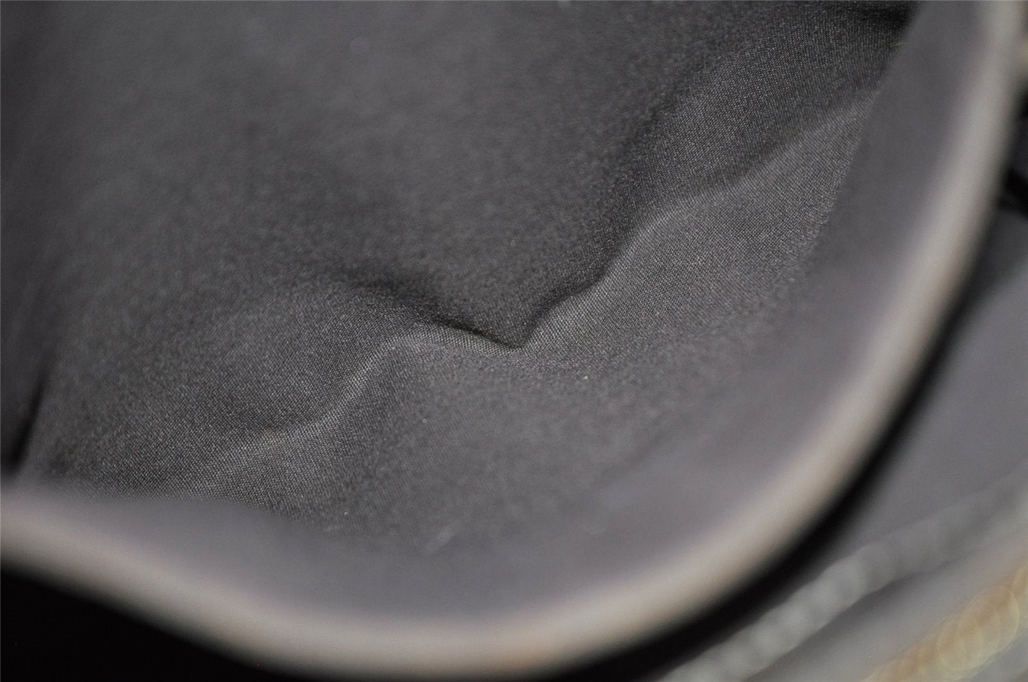 Auth Louis Vuitton Monogram Mini Lin Bucket PM Shoulder Bag M95226 Brown 3289K