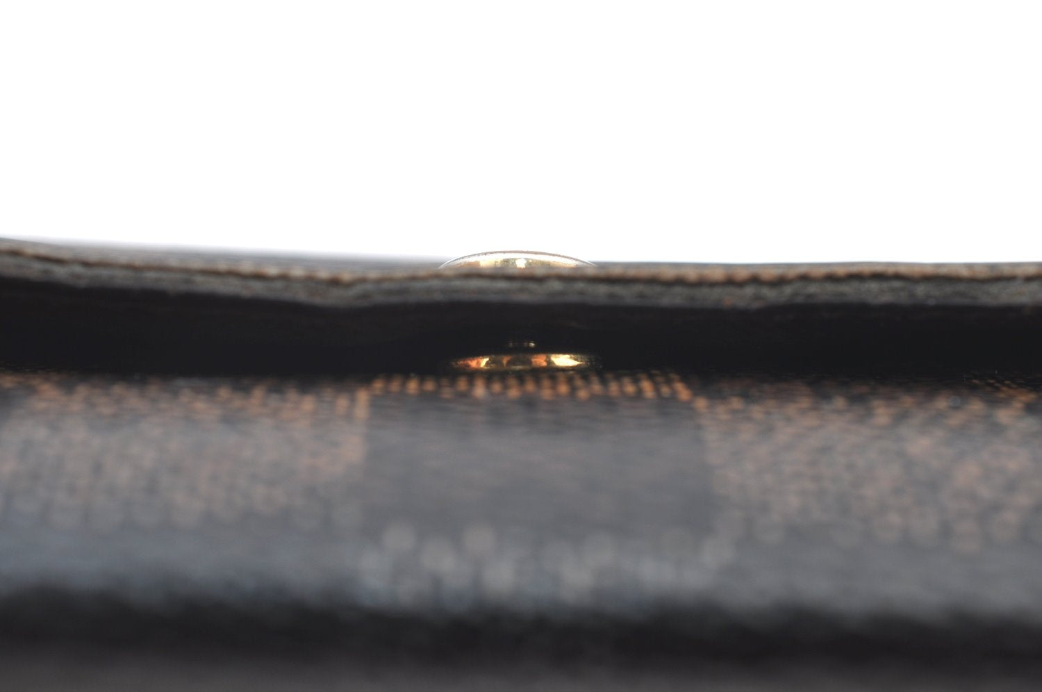 Authentic Louis Vuitton Damier Porte Monnaie Plat Coin Purse N61930 LV 3290H