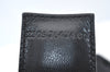 Authentic FENDI Mamma Baguette Shoulder Hand Bag Jersey Leather Black Junk 3290I