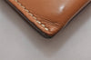 Authentic HERMES Vintage Bearn Classic Leather Long Wallet Purse Brown 3290J