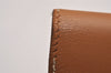 Authentic HERMES Vintage Bearn Classic Leather Long Wallet Purse Brown 3290J