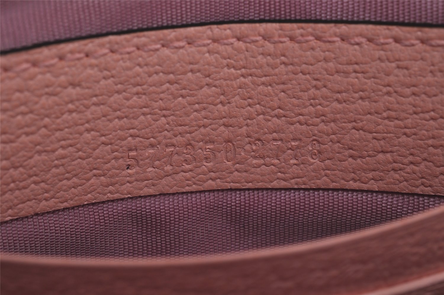 Authentic GUCCI Flora Clutch Hand Bag Pouch Canvas Leather 577350 Pink 3291J