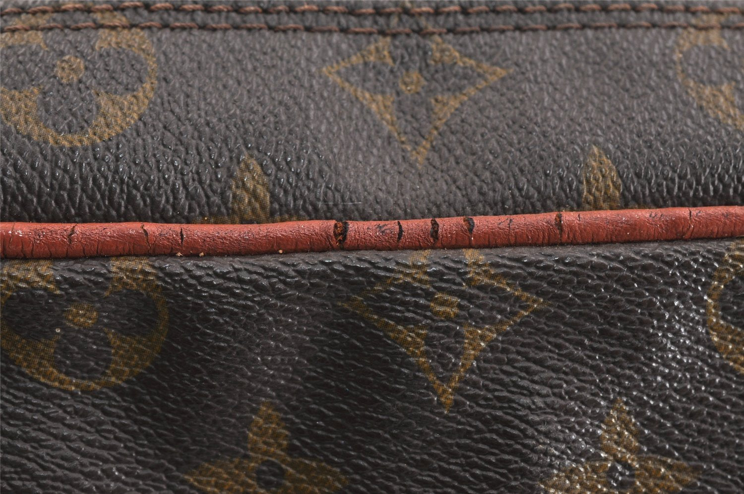 Auth Louis Vuitton Monogram Petit Marceau Shoulder Cross Bag Old Model LV 3291K