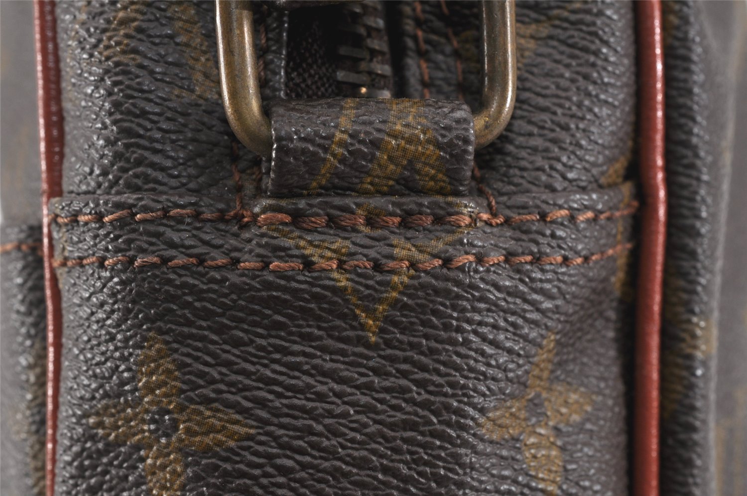 Auth Louis Vuitton Monogram Petit Marceau Shoulder Cross Bag Old Model LV 3291K