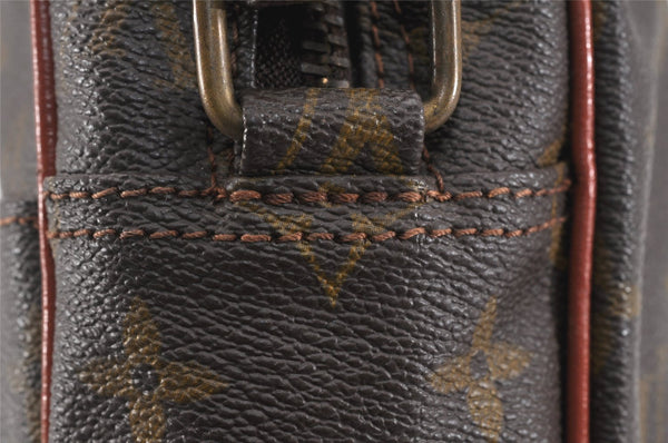 Auth Louis Vuitton Monogram Petit Marceau Shoulder Cross Bag Old Model LV 3291K