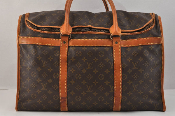 Authentic Louis Vuitton Monogram Sac Chaussures 55 Boston Bag Old Model LV 3292K