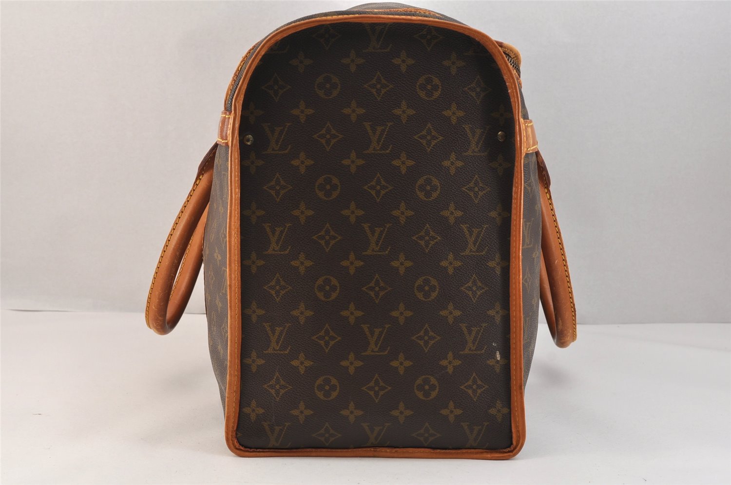 Authentic Louis Vuitton Monogram Sac Chaussures 55 Boston Bag Old Model LV 3292K