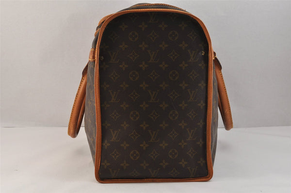 Authentic Louis Vuitton Monogram Sac Chaussures 55 Boston Bag Old Model LV 3292K