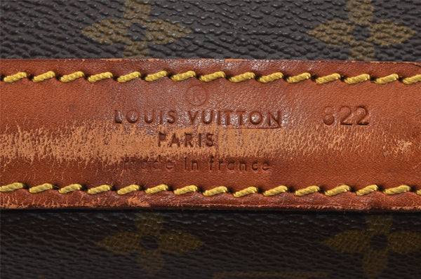 Authentic Louis Vuitton Monogram Sac Chaussures 55 Boston Bag Old Model LV 3292K